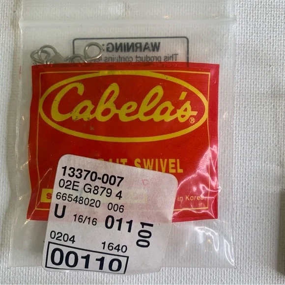 Fishing Swivels Snap Swivels Sleeve Barrel Billfisher Cabelas Sea Striker Lot - Picture 7 of 9